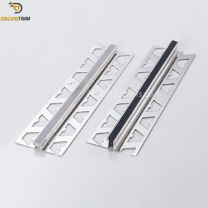 Stainless Steel Movement Joint Profiles 8k Mirror For Concrete Flooring OEM