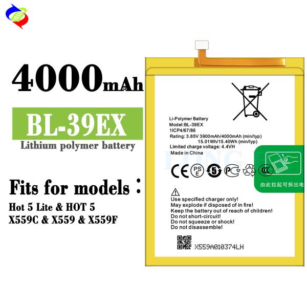 BL-39EX 4000mAh 3.85V Li-ion Polymer Battery for Infinix X559 Protection Double IC