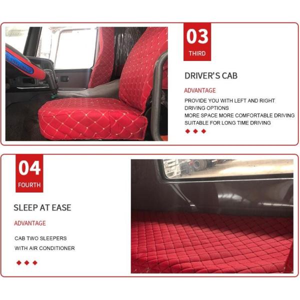 OEM 6x4 Used Howo Tractor Trucks Sinotruk Prime Mover