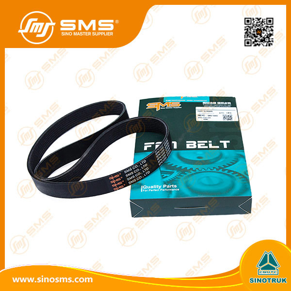 8PK1050 Sinotruk Howo SMS Truck Engine Parts Belt SMS-10062