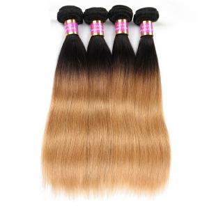 Cheap Ombre Human Hair Weave 8A High Grade Straight Ombre Weave No Shedding wholesale