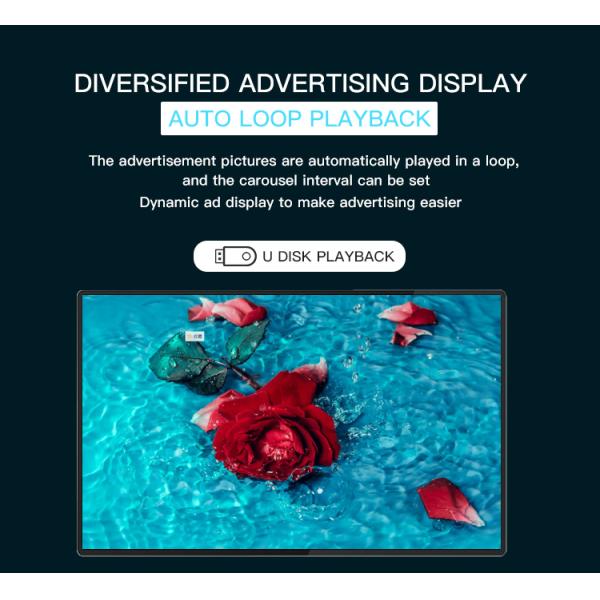 indoor lcd screen resolution 1920*1080 android network version wall mounted digital signage