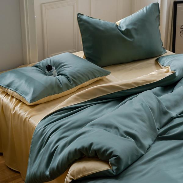 Fasion 100% Tencel Fibre Bedding Set for Hotel Bedding Customizable and Luxurious