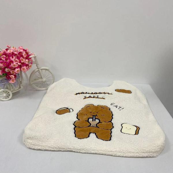 OEM Soft Plush Bear Tote Bag 66x43cm For Students
