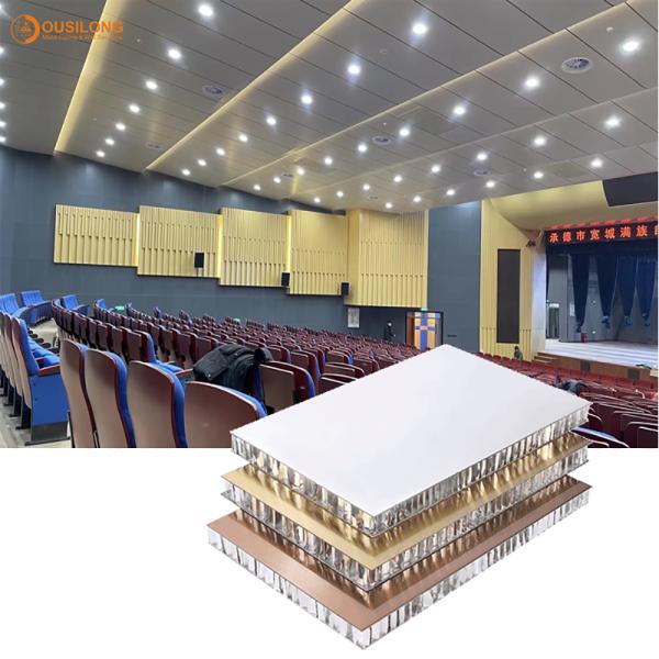 Environmentally Friendly PVDF Painting Aluminum Honeycomb Panel for Exterior Areas