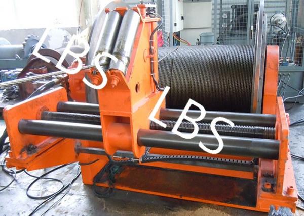 Stationary Spooling Device Winch , Vertical Lifting Machinery Windlass Anchor Winch