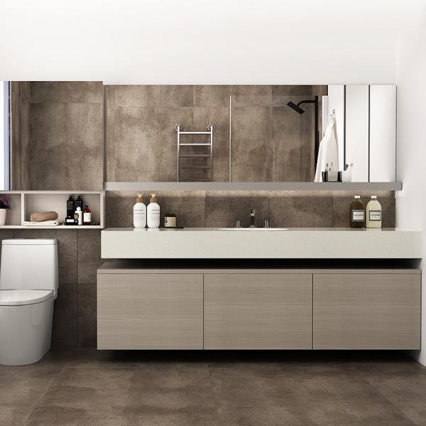 55cm Bathroom Vanity Cabinets Adelina Contemporary Vessel Sink Bathroom Vanity