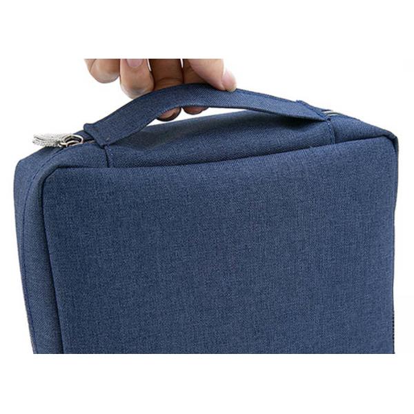 Mens Hanging Toiletry Bag , Hanging Travel Organizer For Washing Stuffs