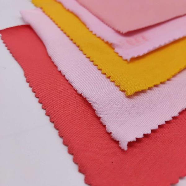 40s RC 100%Cotton Single-Sided Modal Blended Elastic Knitted Jersey Combed Cotton Single-Sided T-Shirt Fabric