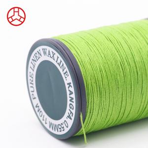 China 0.5mm Gutermann Linen Round Waxed Glaces Thread Spun Yarn Type for Eco-Friendly on sale