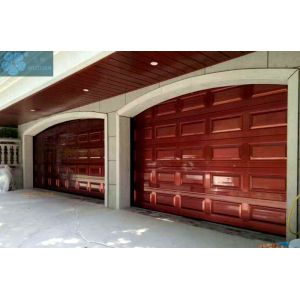 China Aluminium Alloy 38mm IP55 Sectional Overhead Garage Door on sale
