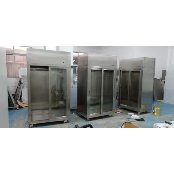 Class 100 Laminar Flow Clean Wardrobe / Clean Locker 304 SS For Clean Room Suit