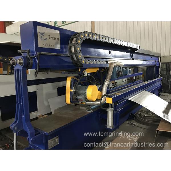 Automatic PLC Weld Planisher For Steel Sheet Tank Shell Surface Longitudinal planishing machine