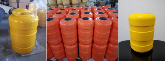 Traffic Safety Eva Buckets Rolling Guardrail Road Roller Barrier Anti Crash