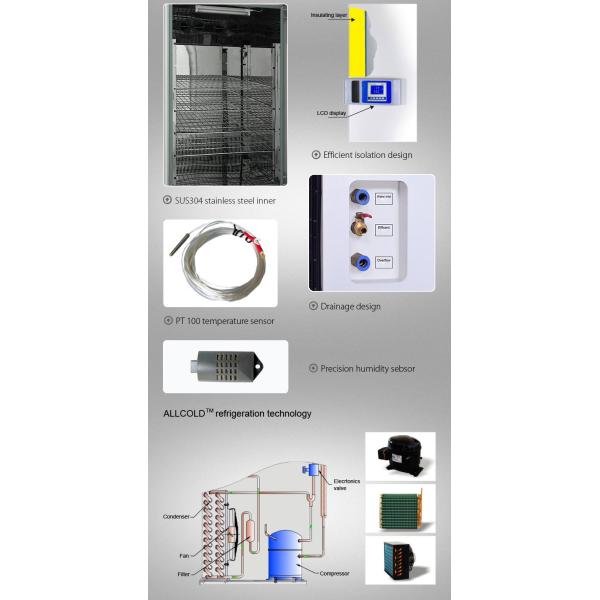 400L Constant Temperature And Humidity Chamber Lab Temperature Humidity Test
