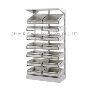Cheap H198cm Stainless Steel Medical Cabinet Adjustable Rack wholesale