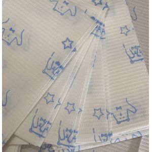 Cheap Environmental Friendly 6.68g 33x45cm Adult Feeding Bibs wholesale