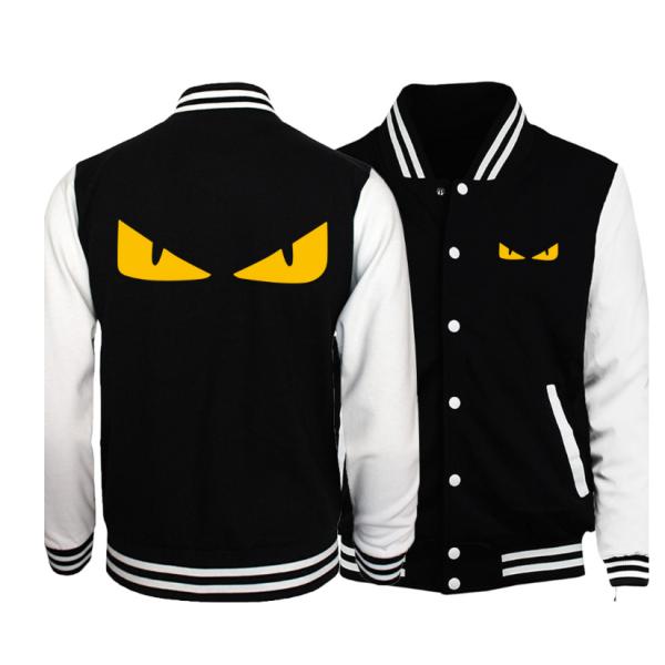 custom made satin baseball coats/wholesale satin baseball jackets/fashion baseball clothing with printing or embroidery