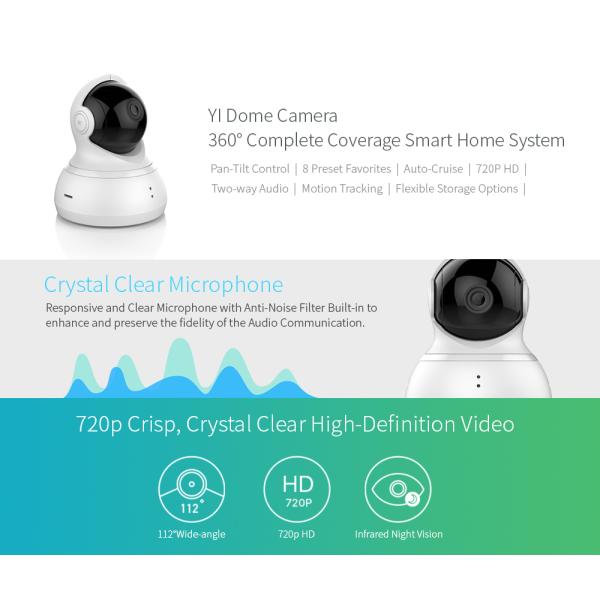 IP Camera 720P Pan/Tilt/Zoom Wireless WIFI IP Security Surveillance System HD Night Vision US / EU Edition Baby Monitor
