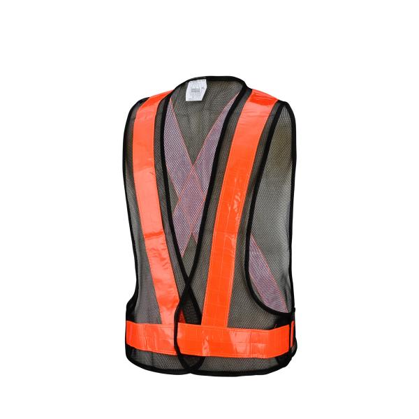 High Visibility Mesh Reflective Vest 120g Mesh Safety Vest With Pockets