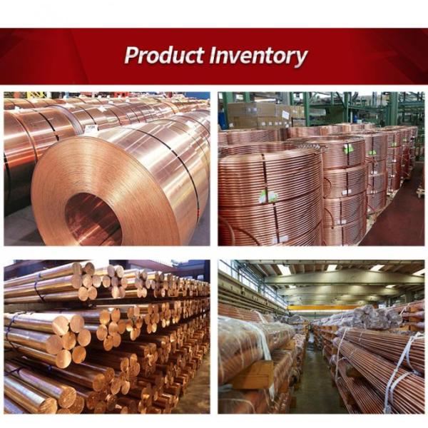 2 3 Copper Alloy C11000 C12200 B2 Astm B280 Seamless Copper Tube Round 0.5mm
