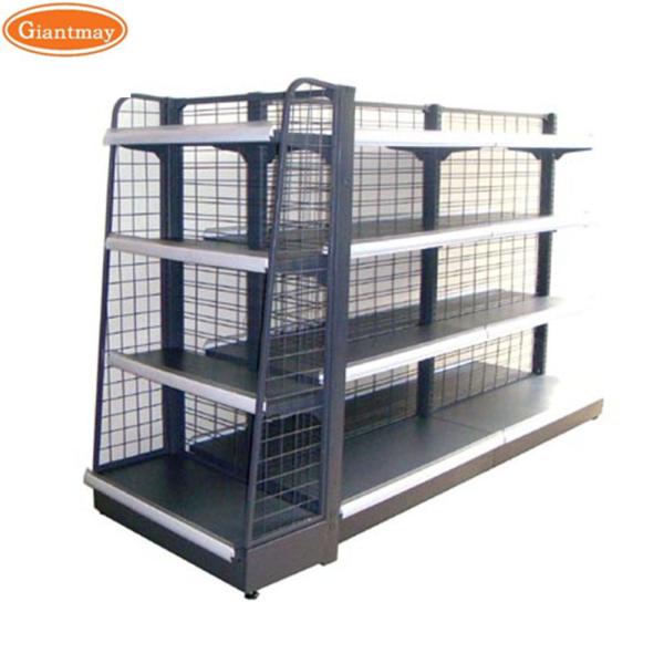 Customized Retail Display Racks Label Gondola Shelving Supermarket Beauty Supply Store Shelves