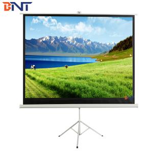 Cheap Portable Projector Screen With Tripod Customized Size Acceptable wholesale