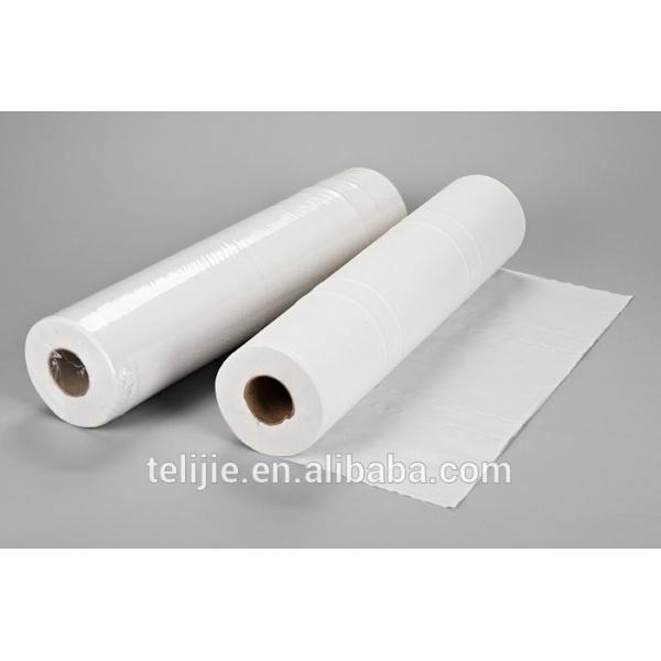PE Coated 60gsm Disposable Non Woven Bed Sheet