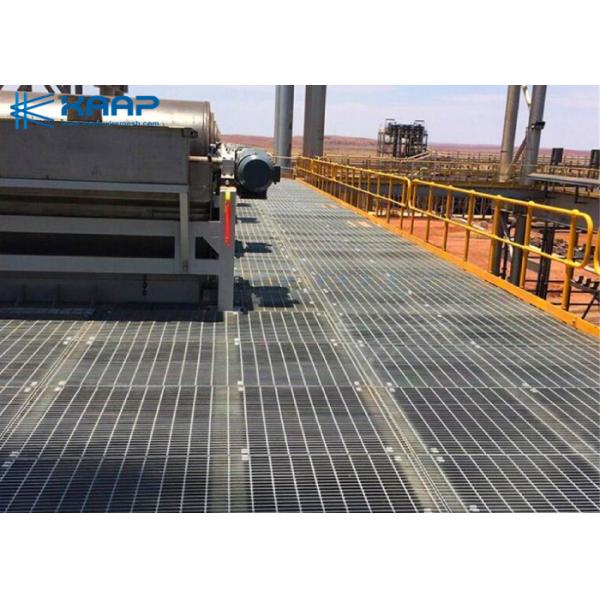 Draining Slump Stainless Steel Floor Grating Cross Weld Structure CE Approval