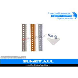 Cheap Steel Slotted Angle Shelving Garage Storage Shelves Height Adjustable wholesale