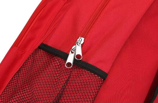 Camping First Aid Backpack Empty , Red Medical Backpack Bag Emergency Treatment