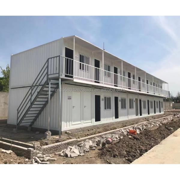 Quick Assembly Portable Flat Pack Container House for Modern Office Beach House and Construction Engineering Camps