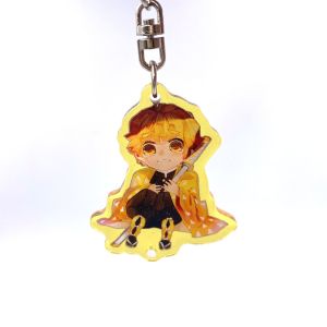 Cheap Epoxy Glitter Translucent Anime Acrylic Keychain 20g-25g Promotional Gift wholesale