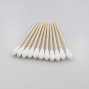 Vegan Safety Medical Cotton Buds , Plastic Free Cotton Swabs Practical