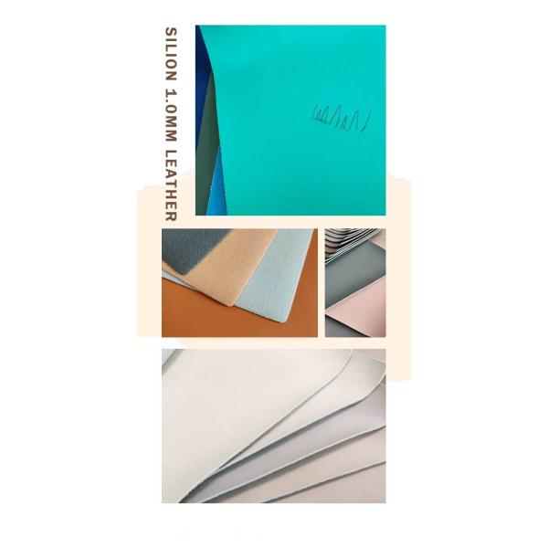 Durable 1.0mm Silicon Synthetic Leather for RVs, Yachts & Hotels - Easy Clean Fabric