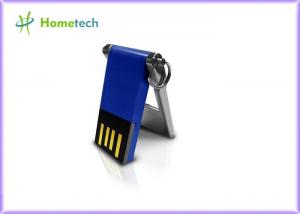Cheap Metal Twist USB Sticks , Laser Engraved USB Sticks File Transfer wholesale