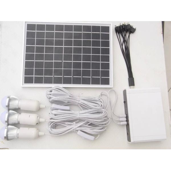 portable solar power system Lighting Africa free power to load with LED DC bulbs and USB mobile charging