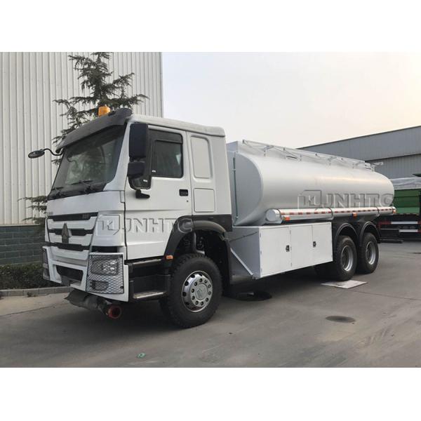 HOWO 6x4 336hp Fuel Tanker Truck With 20cbm Tanker