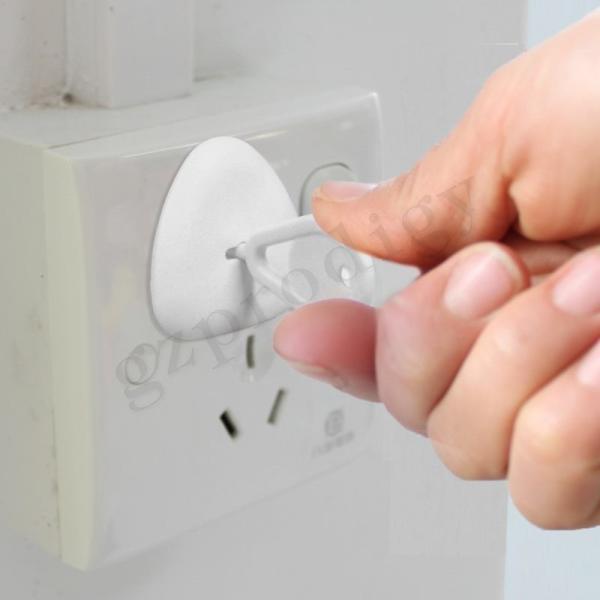Three Pin Durable ABS UK Type Baby Safety Outlet Plug Cover For Electrical Protection