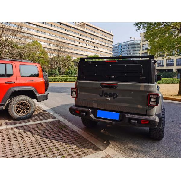 117 Black Aluminium Alloy Bed Cover Canopy for Tundra Dodge RAM GMC and TOYOTA Tundra