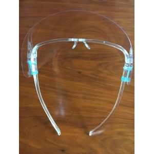 Cheap Transparent PET Lense Plastic Safety Face Shield Visor wholesale