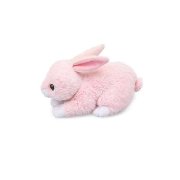 20cm Short Plush Cute Pink Rabbit Stuffed Toy ODM