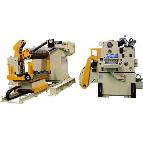 CE Automatic Punching Machine 3 - In - 1 Feeder Leveling Feeding Accuracy