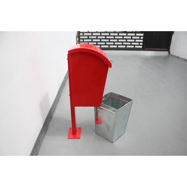 Cute Mild Steel Dog Waste Bin Can With Surface Mounted Wall Mounted Type