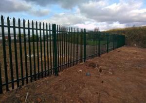 Cheap Powder Coated 2100mm Steel Palisade Fencing For Commercial Properties wholesale