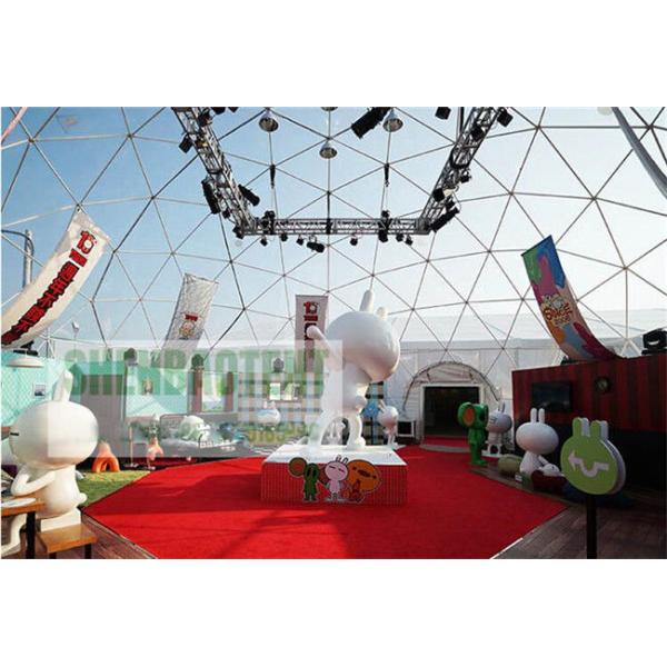 Outside Festival Geo Dome Tent 1000-2000 People Seats Big Event Stable