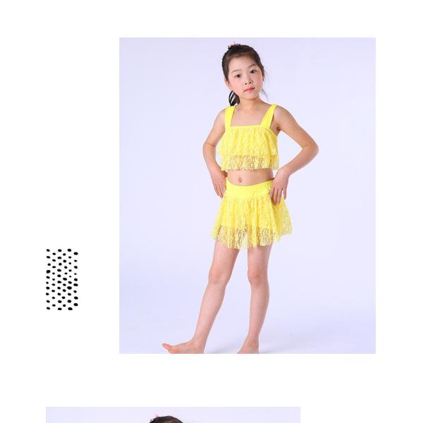 Three Pieces Summer Cute Girls Swimsuit