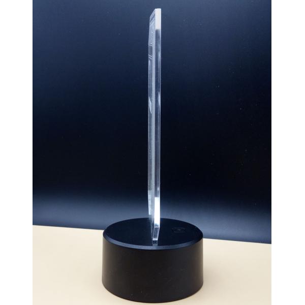 3D led guitar night light seven-color touch visual light creative gift atmosphere small table lamp