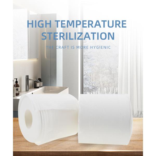 Fragrance Free Disposable Tissue 2 Ply Toilet Paper 100mm*115mm