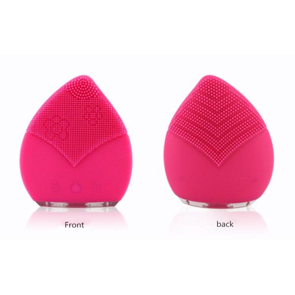 Safety Silicone Face Scrubber , Silicone Face Exfoliator 6000 R / Min Rotate Speed